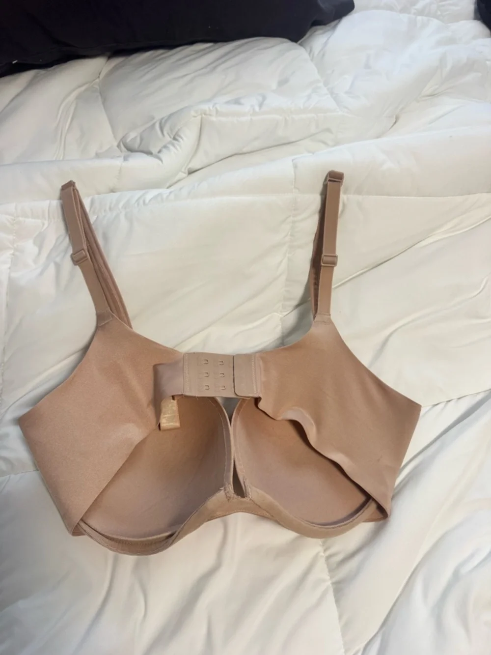 Skims Ultimate Teardrop Push Up Bra 34C - Black and Clay - Picture 4 of 4